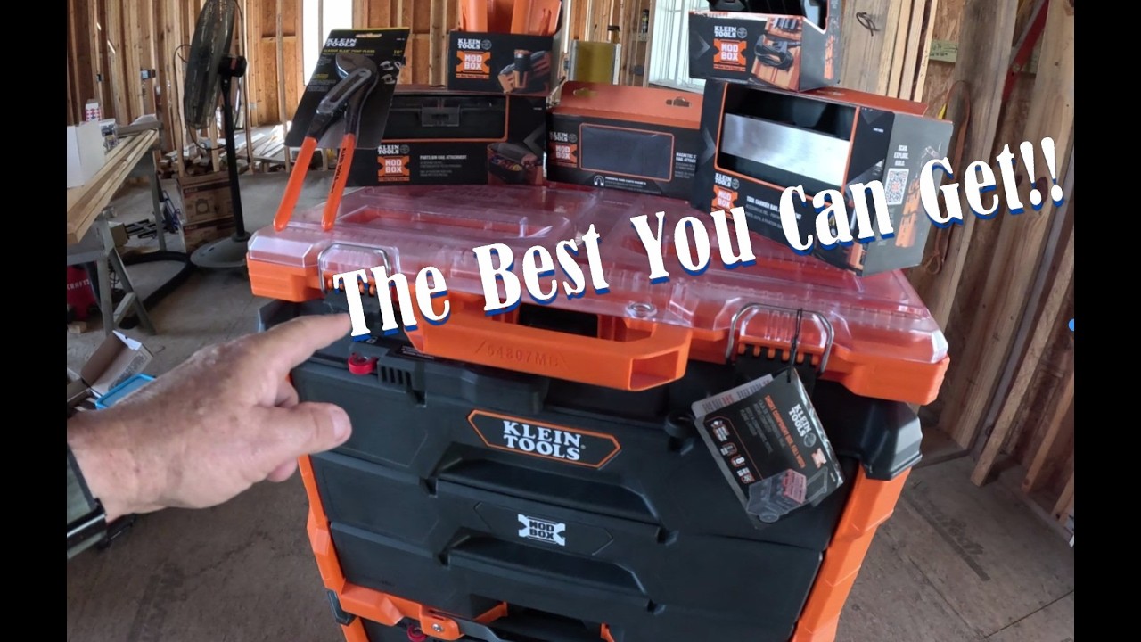 Klein MOD Box 2.0 With Accessories...The Best Modular Tool Storage You Can Buy!!!