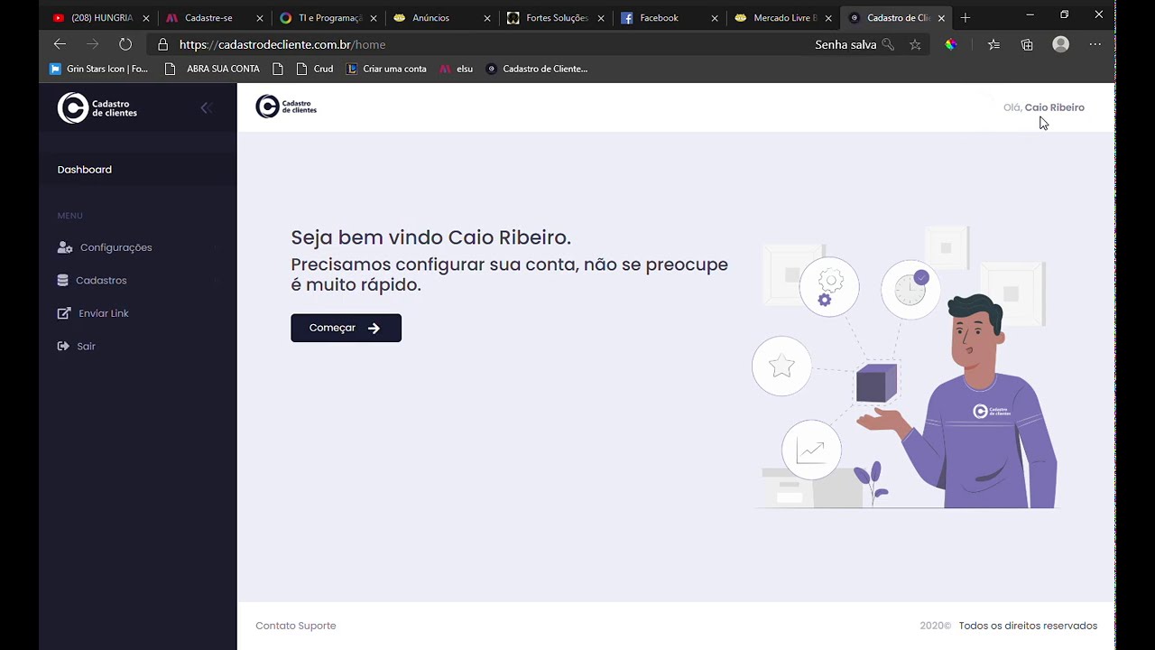 [Tutorial] 1 - Como utilizar um bom cadastro de clientes online de totalmente gr&aacute;tis em 2020
