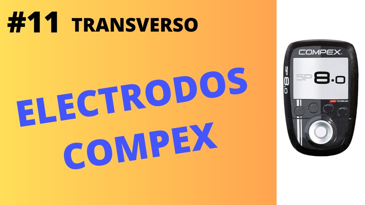 ⭕#11 COMPEX en TRANSVERSO del ABDOMEN - ¿Cómo se ponen los electrodos? Coloca bien los parches