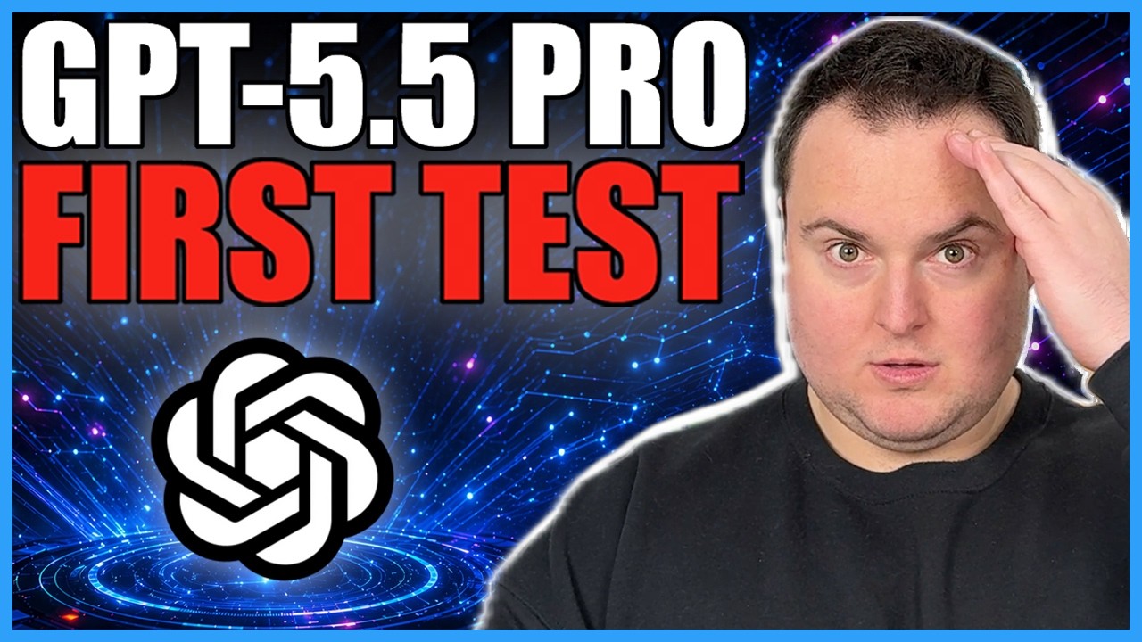 GPT-5.5 Pro Is INSANE &ndash; Hands-On With OpenAI&rsquo;s BEST Model!
