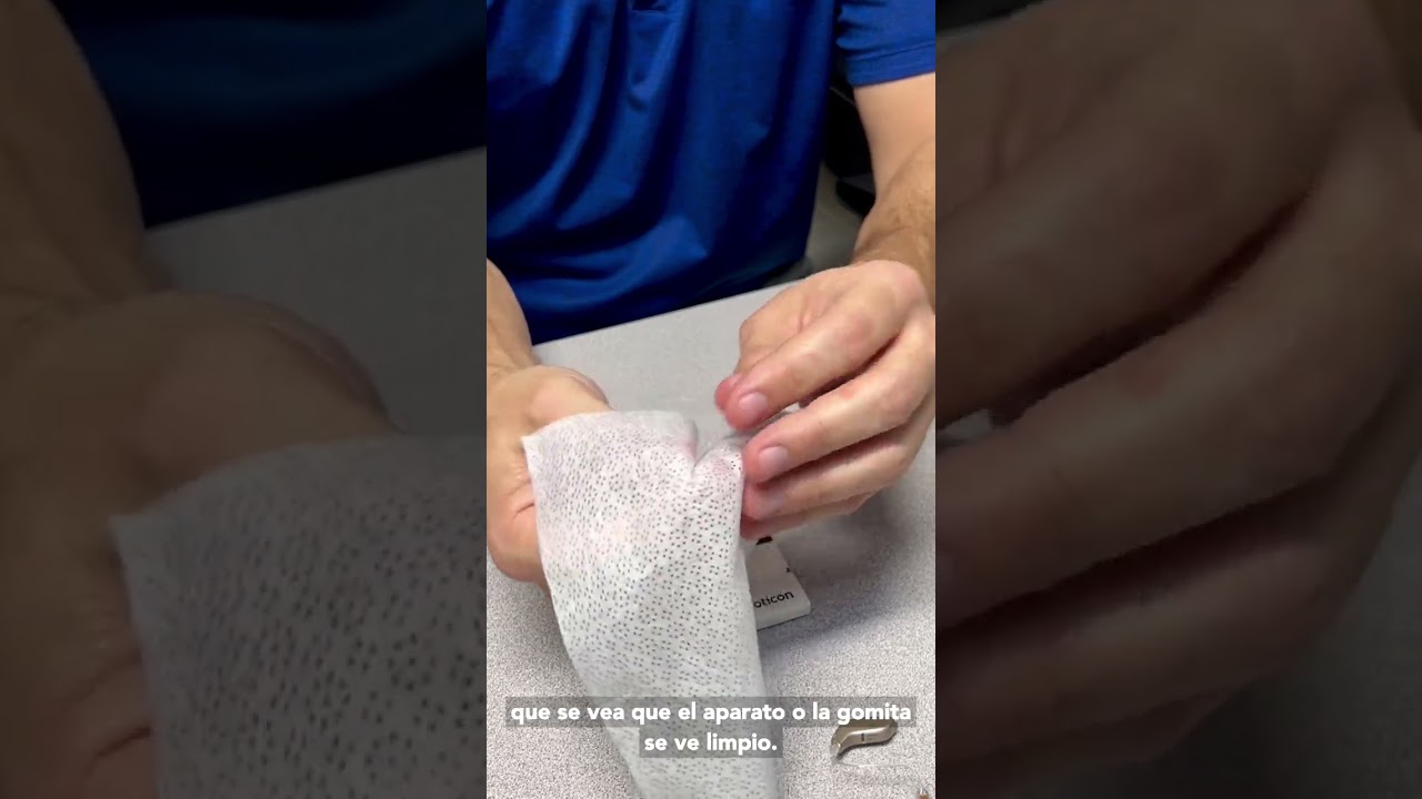 Cómo cambiar el filtro de un audífono Oticon