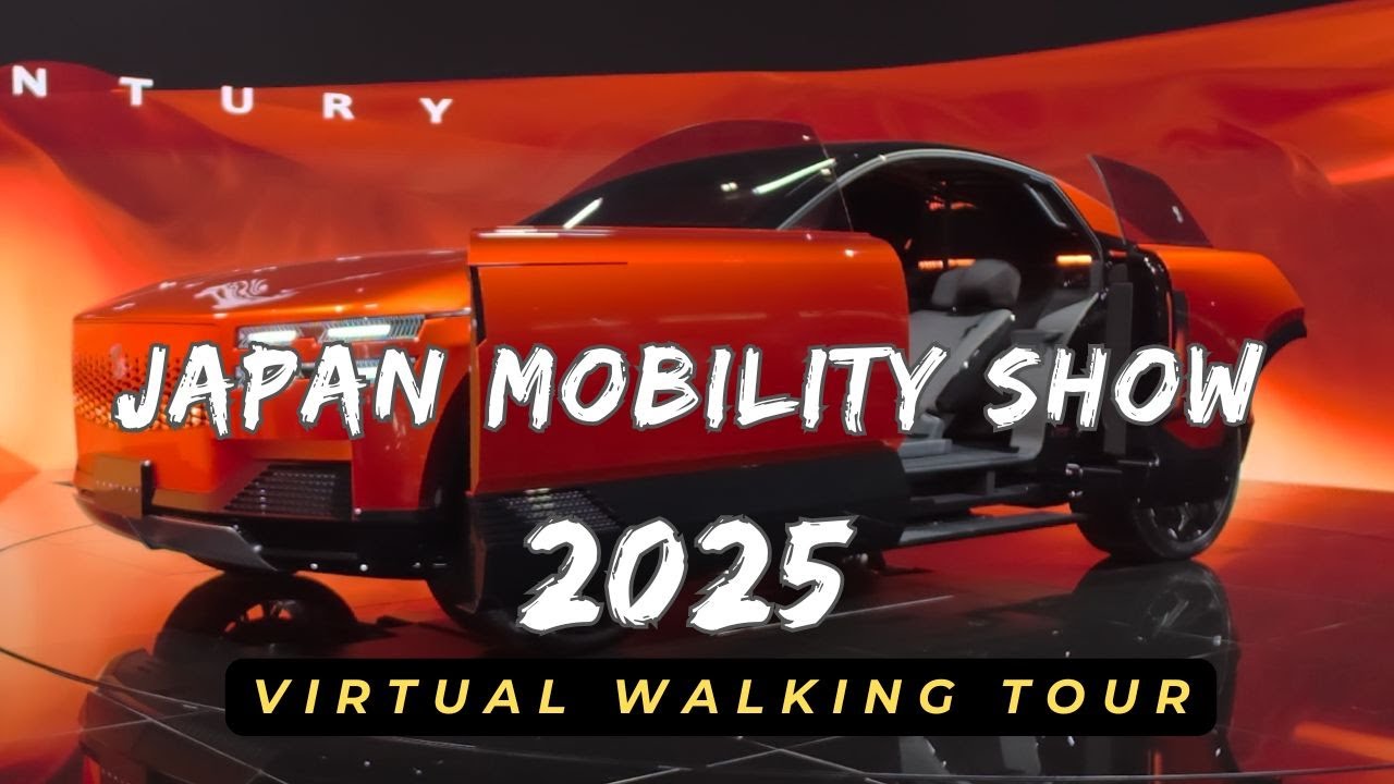 Step Into the Future: A Walking Tour of the Japan Mobility Show 2025・モビショー2025年