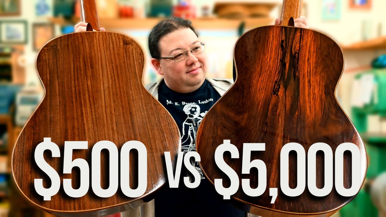 Экзотическая древесина для гитар: 500 долларов против 5000 долларов.