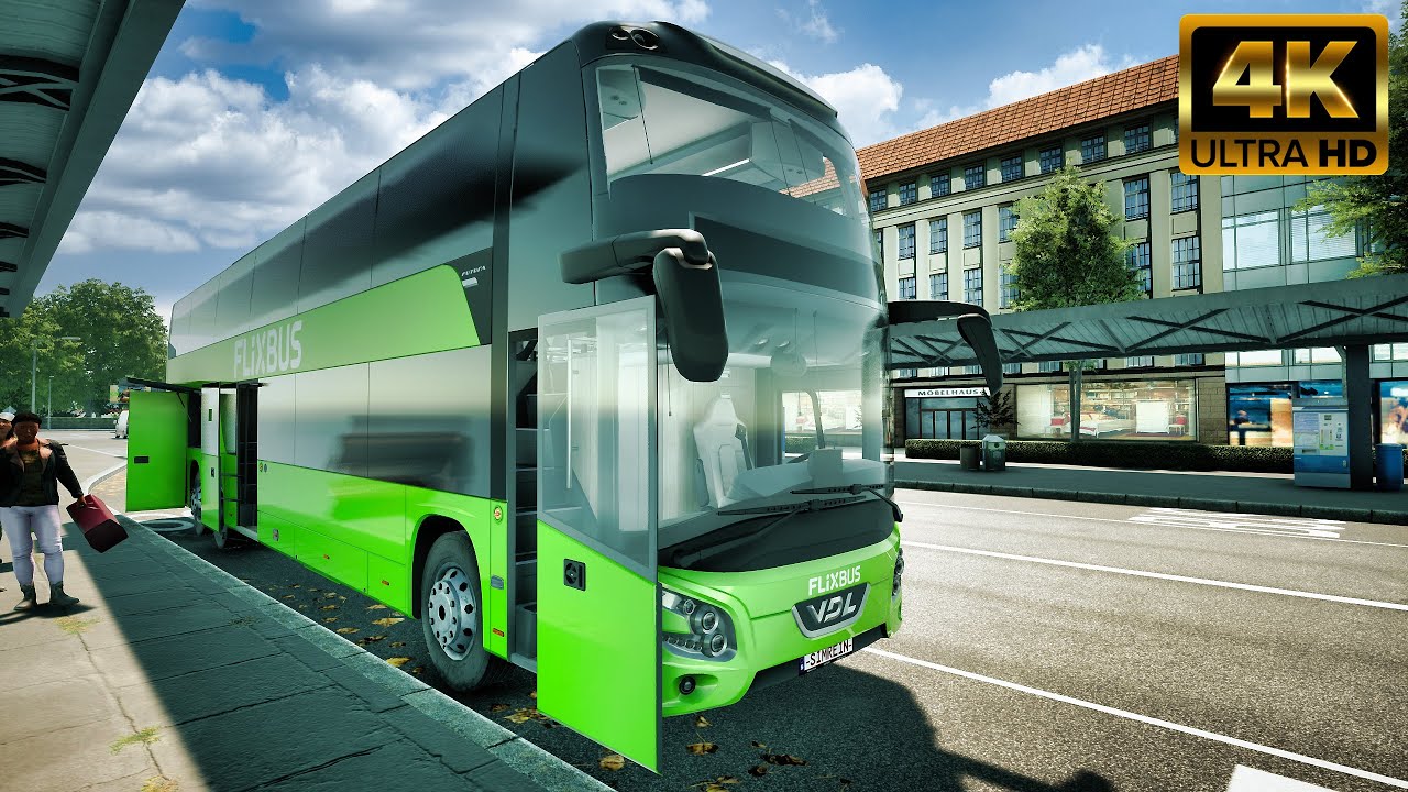 VDL Futura Double Decker Ultra Luxury Coach ! Fernbus Simulator ! 4K Ultra HD |  GAMEPLAY !