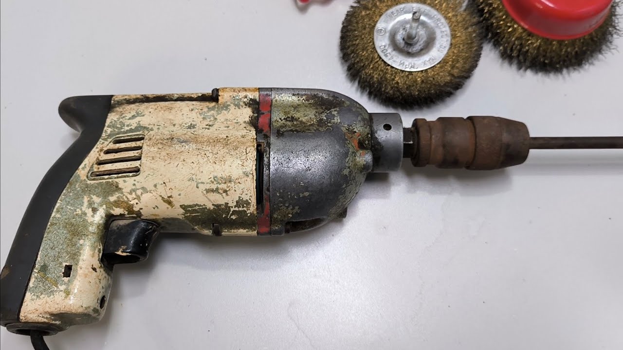 Metabo Electric Drill Restoration Maintenance And Repair