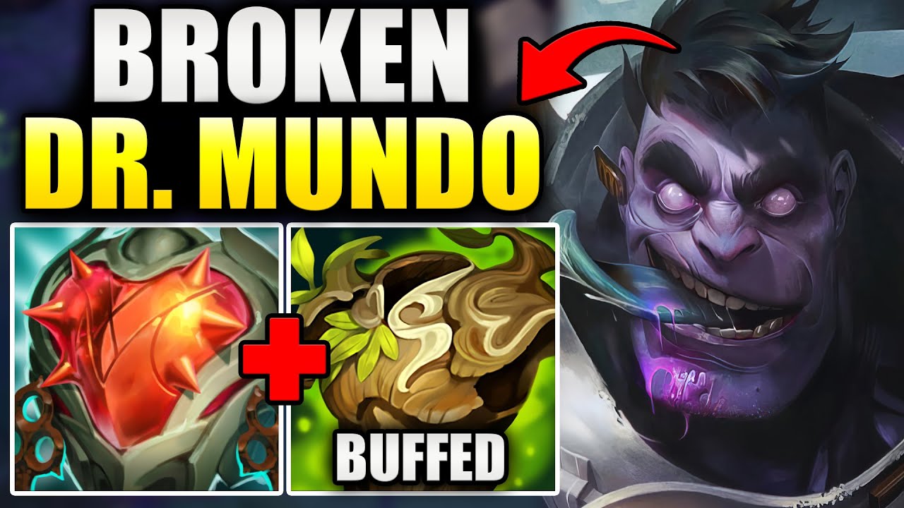 DR. MUNDO JUNGLE IS JUST SO BROKEN THAT EVERYTHING BECOMES A FREE WIN!