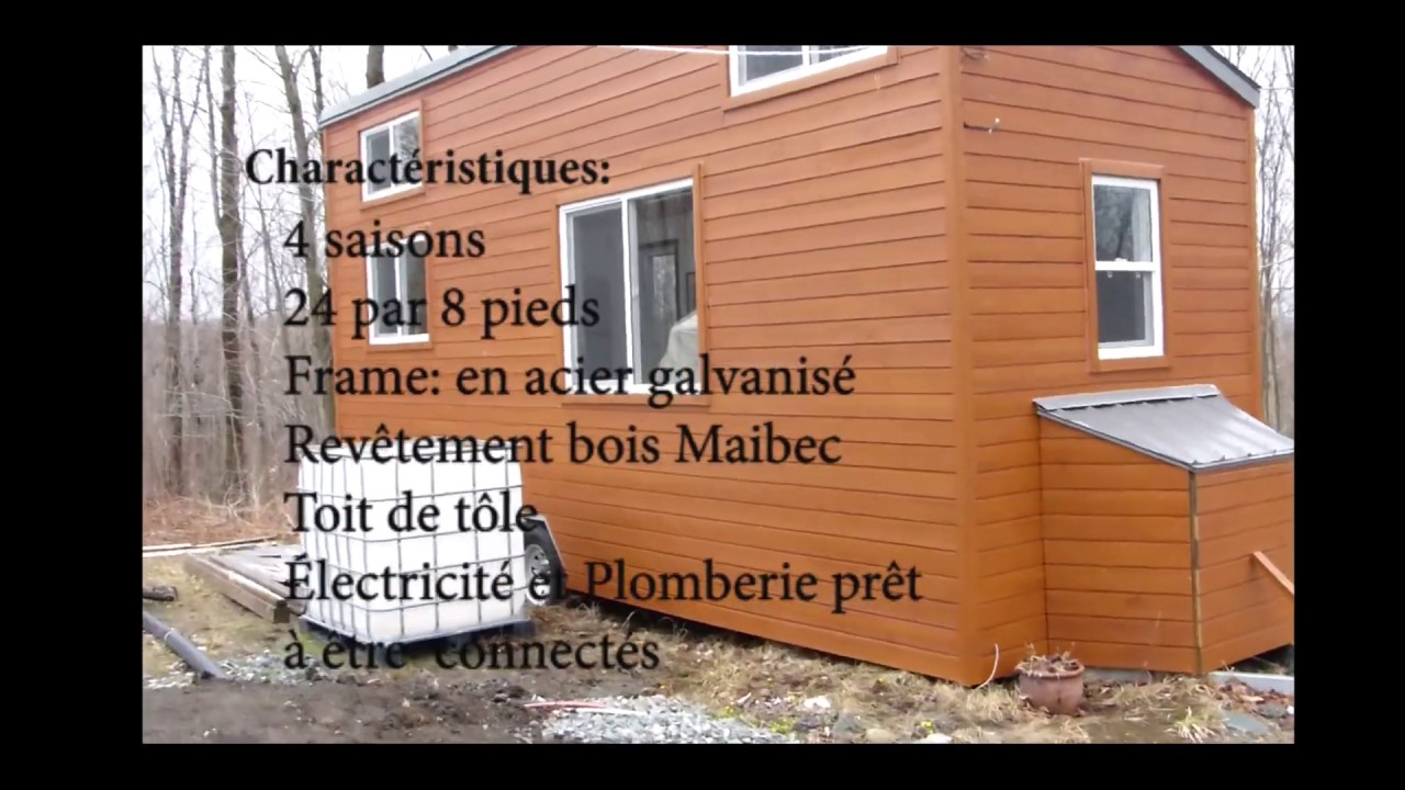 MiniMaison sur roues a vendre