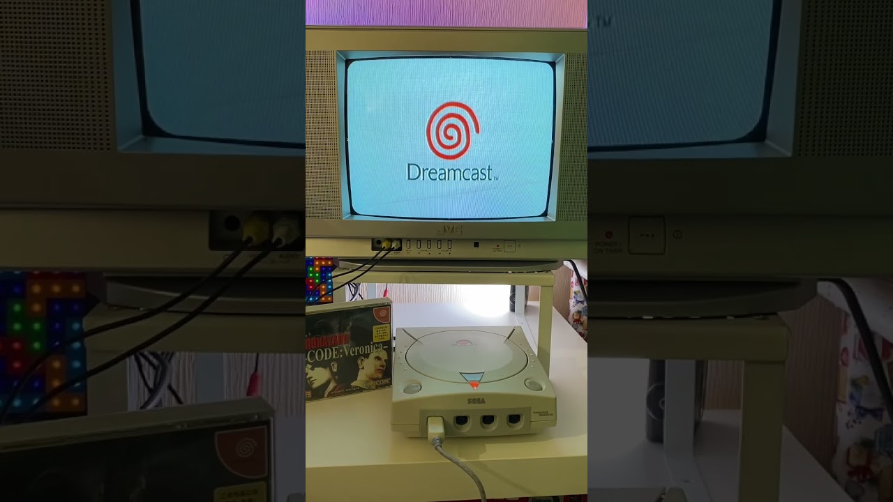 Sega Dreamcast - Resident Evil Code: Veronica (BIOHAZARD) #sega #dreamcast #dendy #sega #сега #денди