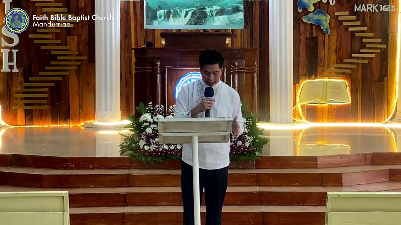 Faith Bible Baptist Church - Mandurriao Live Stream