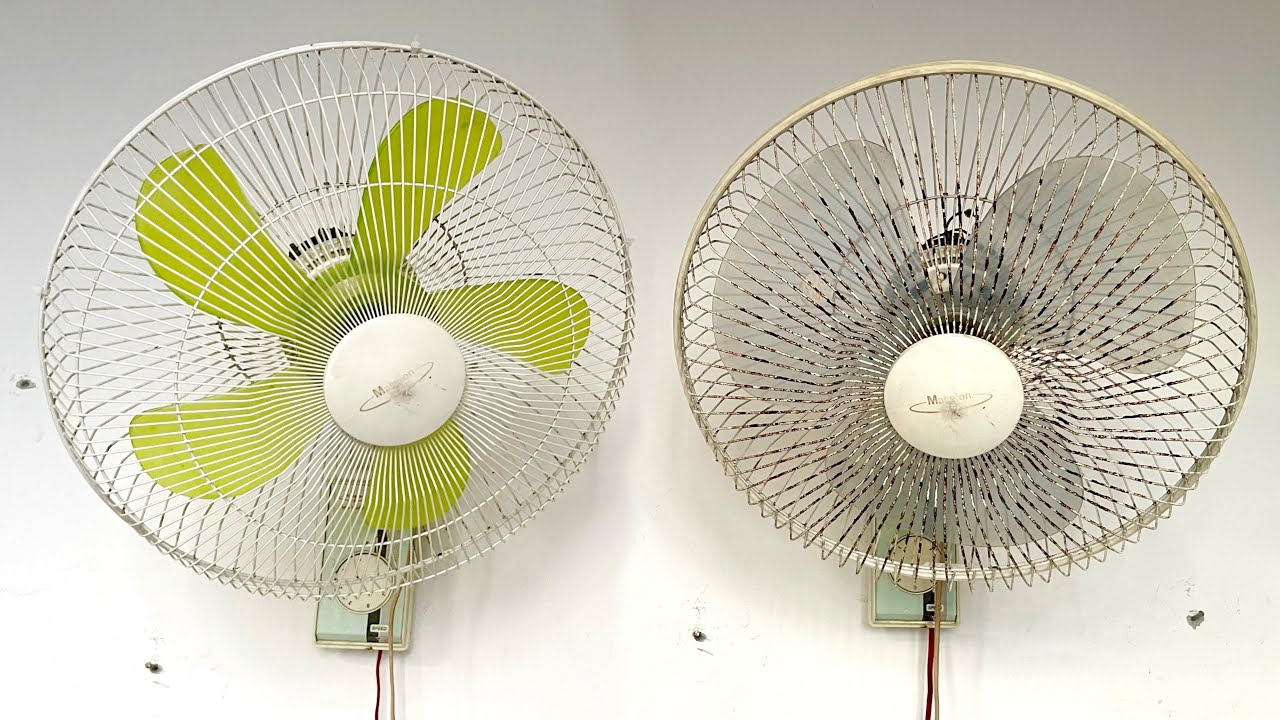 Fan | Mengganti jala dan baling Kipas Angin dinding Maspion MWF-40K