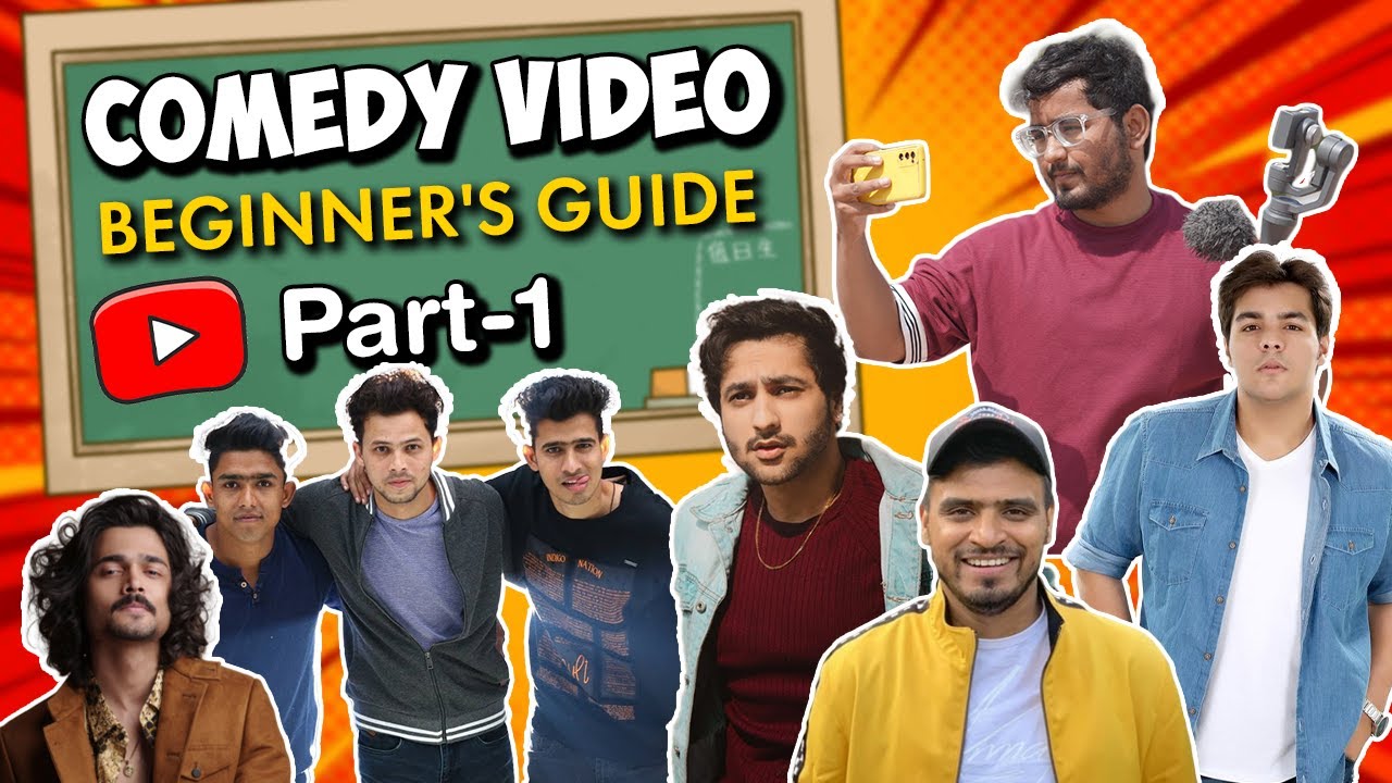 How To Make Comedy Videos Like Harsh Beniwal, Amit Bhadana, Round2Hell For Beginners in Hindi 2022