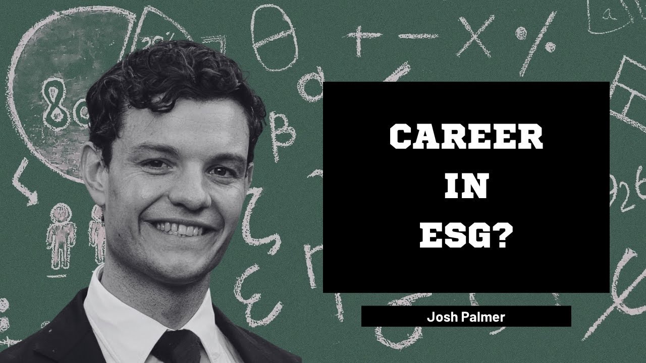 How to get a career in sustainable investment