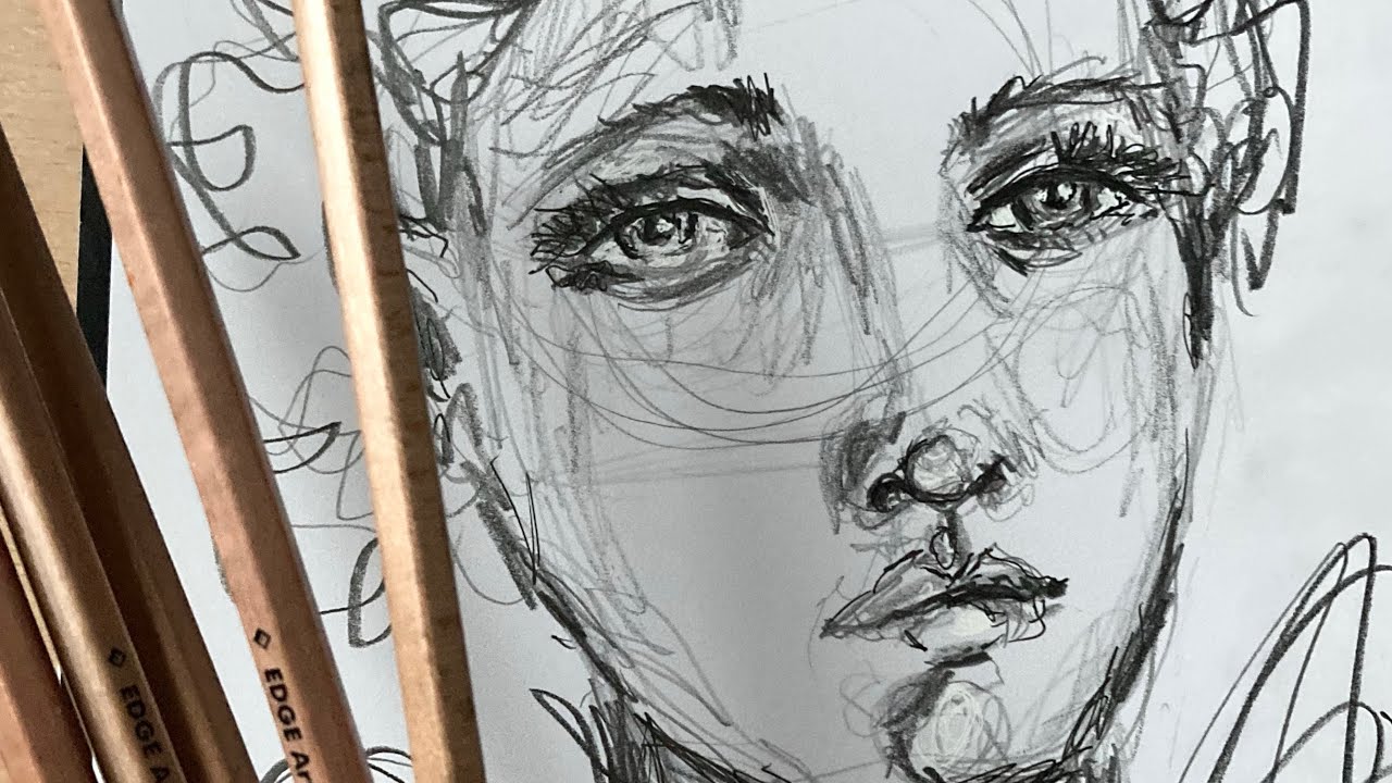 How I Practice Drawing Faces using a Pencil (EASY & Beginner Friendly)