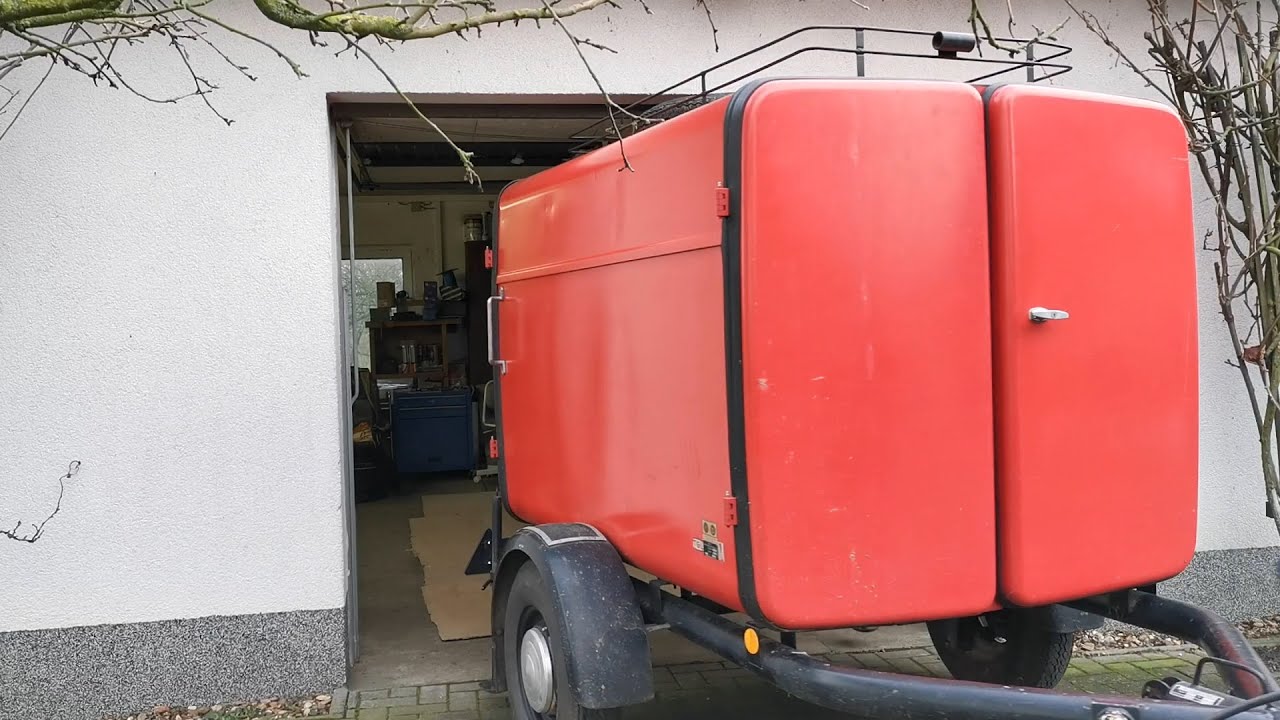 TSA Teil 2: Wir bauen für  unseren Feuerwehranhänger einen Kennzeichen Träger selbst.
