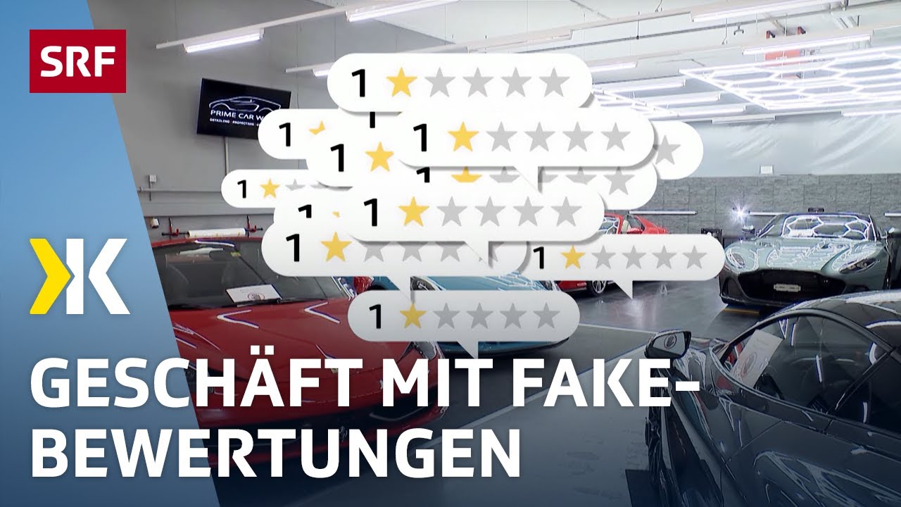 Schlechtes Google Rating: Netzwerk hinter fake Bewertungen | Reportage 2022 | Kassensturz | SRF