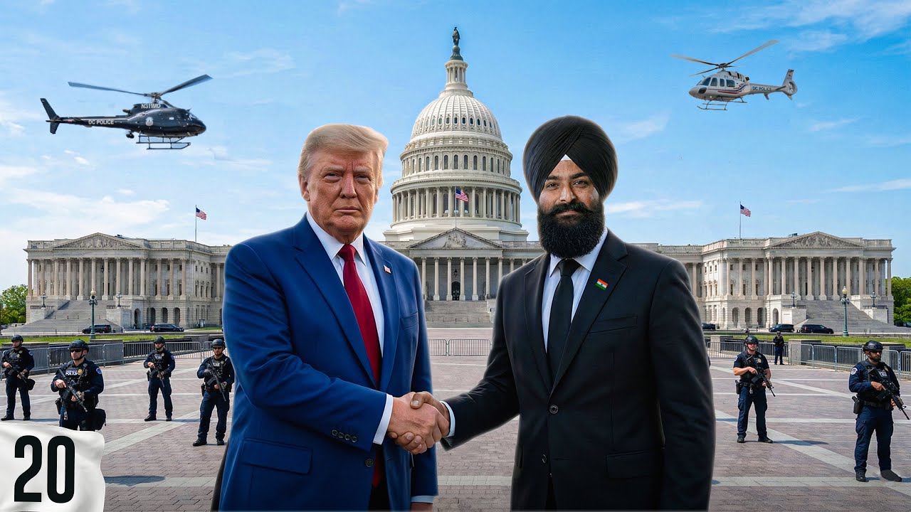 ਦੁਨੀਆਂ ਦੀ ਸਭ ਤੋਂ ਤਾਕਤਵਰ ਰਾਜਧਾਨੀ🇺🇸 A Day in Washington DC
