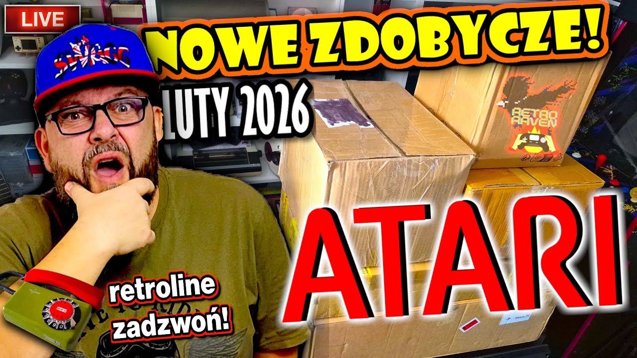 🔴 SZTOSY ZE STAJNI #ATARI ! CIEKAWE CO KRYJĄ #PACZKI ?! 👀🫣 WSPIERAMY BARTKA! ❤️🔥✌️ #UNBOXING
