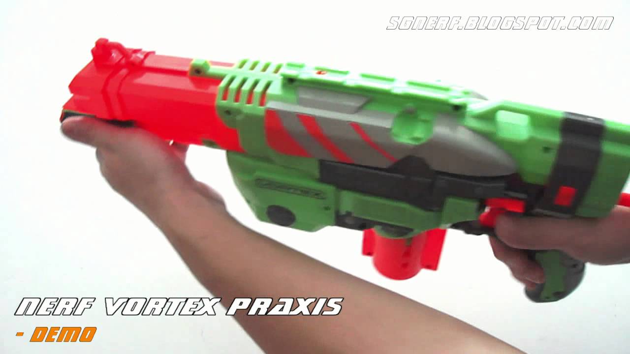 Nerf Vortex Praxis - Demo & Range Test