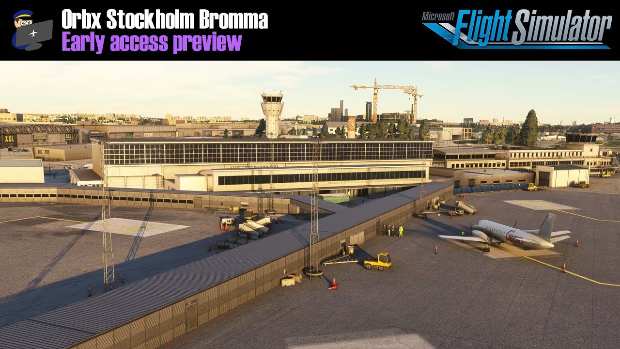 MSFS 2020 | PREVIEW: Orbx Stockholm Bromma