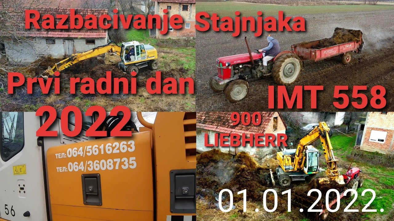 Razbacivanje Stajnjaka 2022 | IMT 558 | SIP Sempeter 3'5t