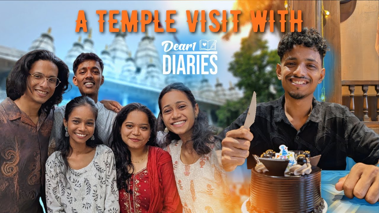 Join Us on a Peaceful Temple Visit 🙏 | Tried Ignoring BAKA for a Day 😂 but We FAILED!! | VLOG#07