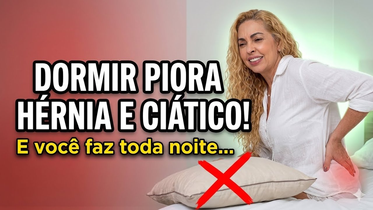 HÉRNIA E CIÁTICO: 2 JEITOS CERTOS DE DORMIR (E 2 EXERCÍCIOS ANTES DE LEVANTAR!)