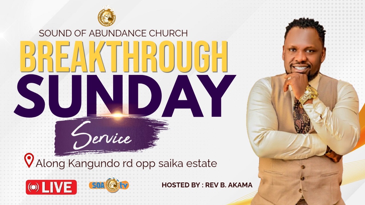 | BREAKTHROUGH 𝐒𝐔𝐍𝐃𝐀𝐘 𝐒𝐄𝐑𝐕𝐈𝐂𝐄 | 𝗦𝗢𝗨𝗡𝗗 𝗢𝗙 𝗔𝗕𝗨𝗡𝗗𝗔𝗡𝗖𝗘 𝐂𝐇𝐔𝐑𝐂𝐇 | 22.02.2026