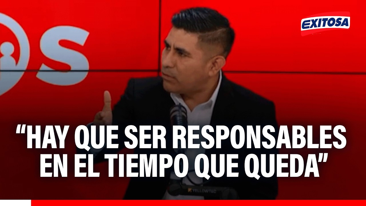 🔴🔵 Alex Flores asevera que Bancada Socialista decidirá respaldo escuchando al pueblo
