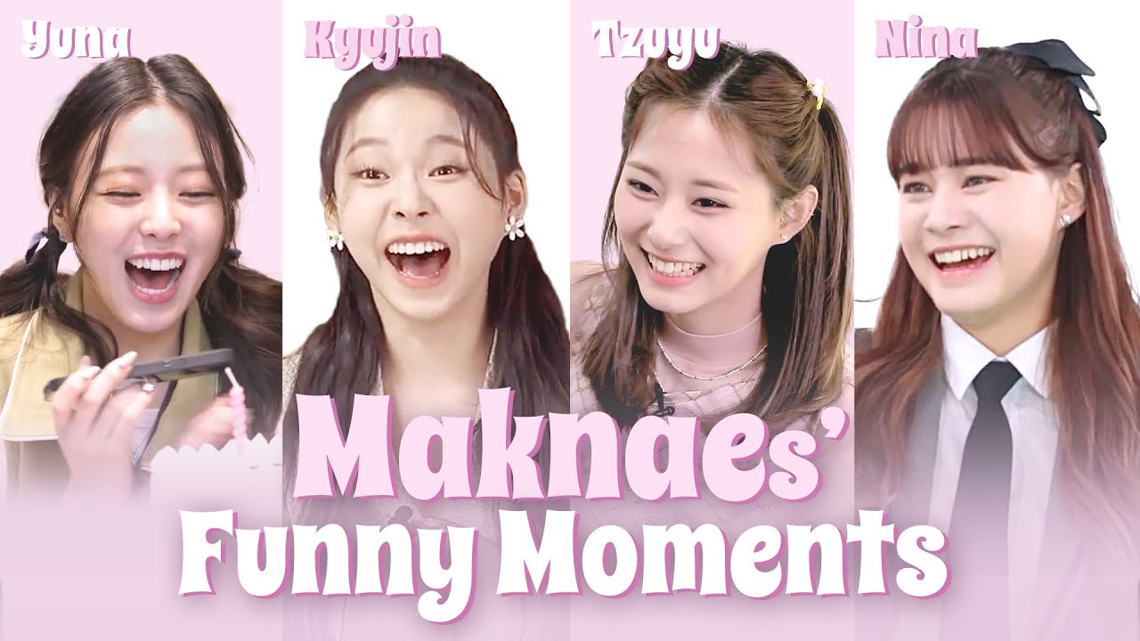 Tzuyu, Yuna, Nina, Kyujin 'Maknae Funny Moments'@TWICE, ITZY, NiziU, NMIXX (Happy birthday TZUYU!)