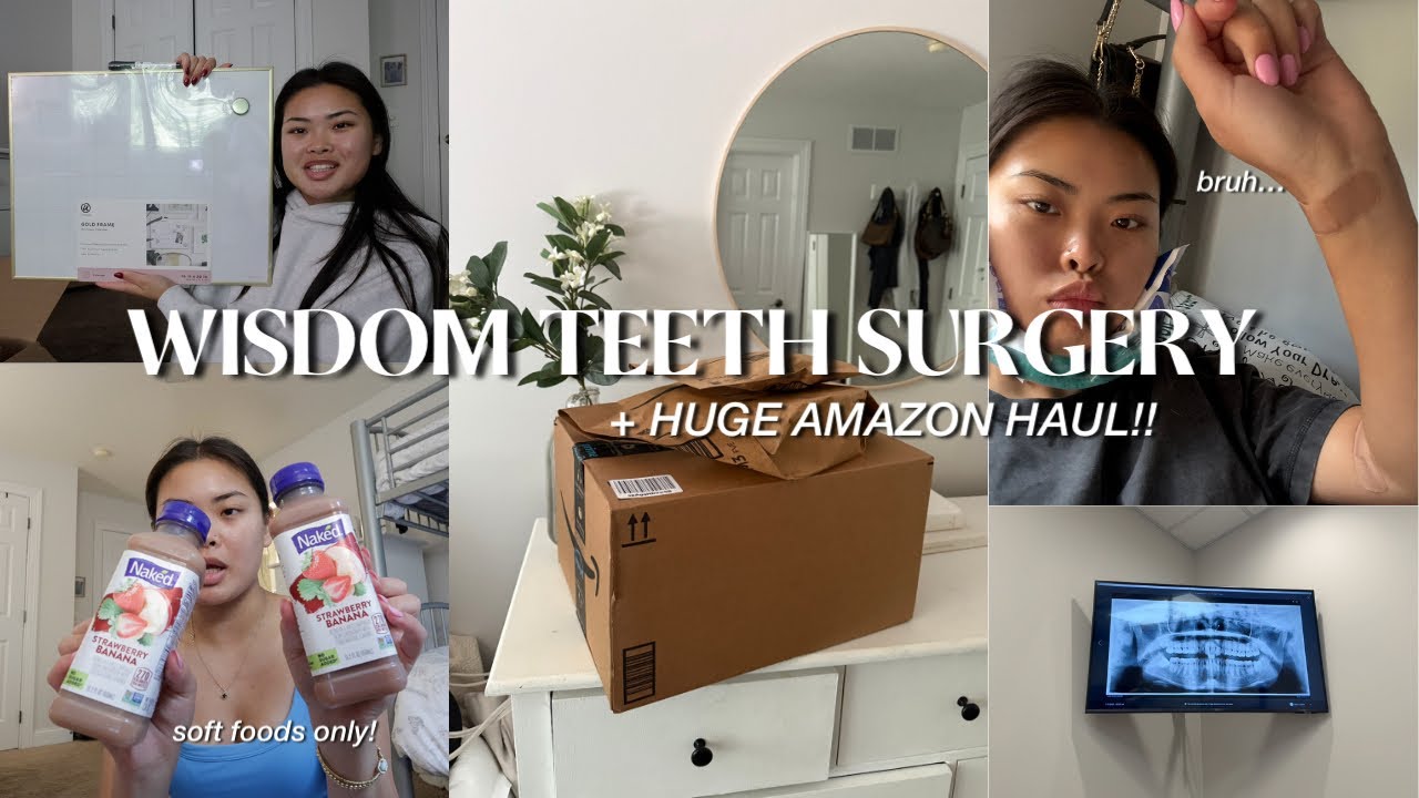 GETTING MY WISDOM TEETH OUT + BACK TO SCHOOL HAUL!!