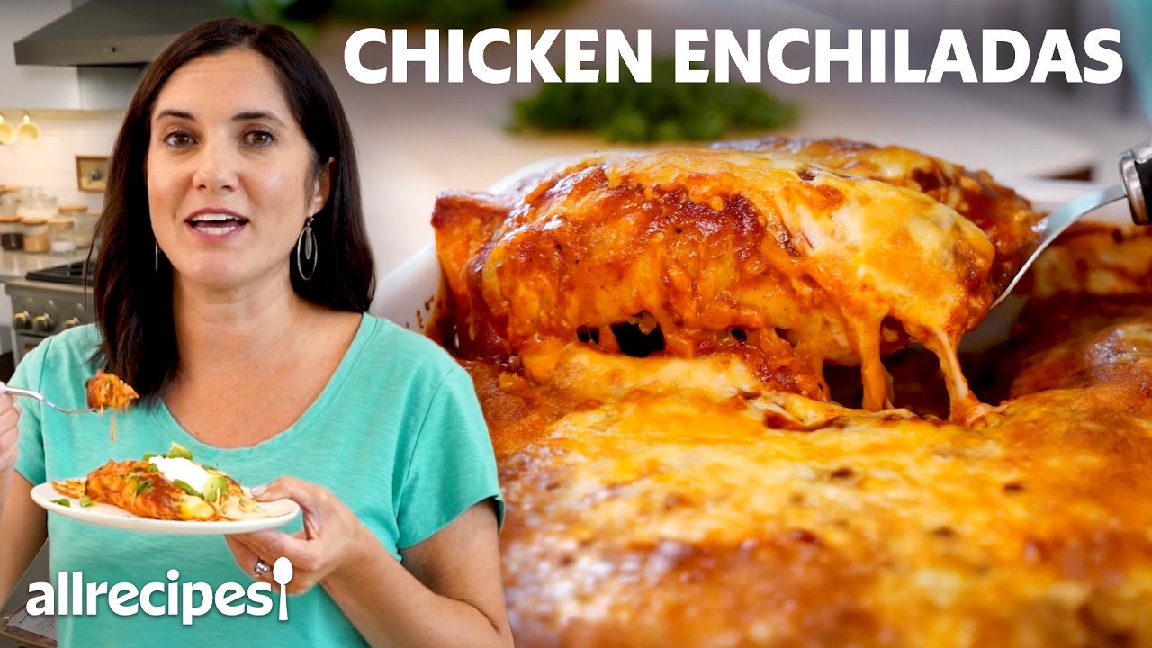 How to Make Easy & Delicious Chicken Enchiladas | Allrecipes