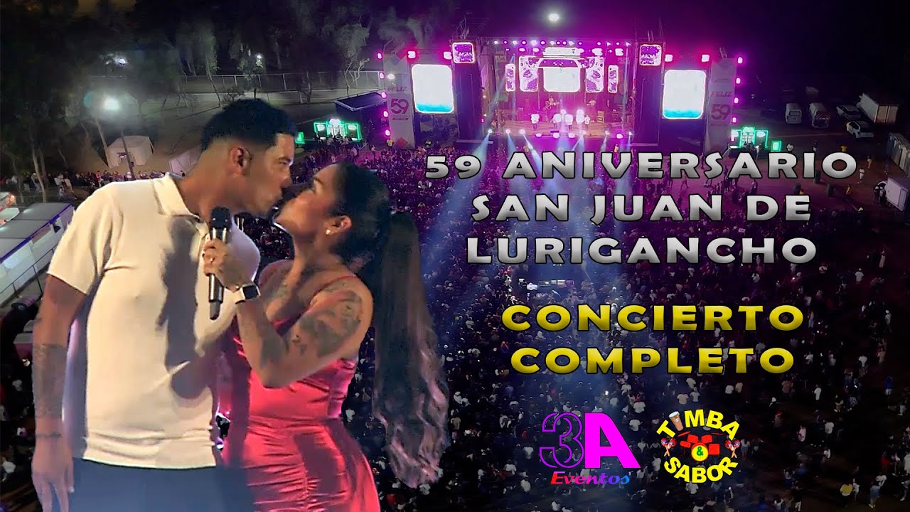 Masiel Malaga❌Concierto Completo 🎵 59° Aniv. San Juan de Lurigancho🔥Parque Wiracocha 9 Ene. 2026