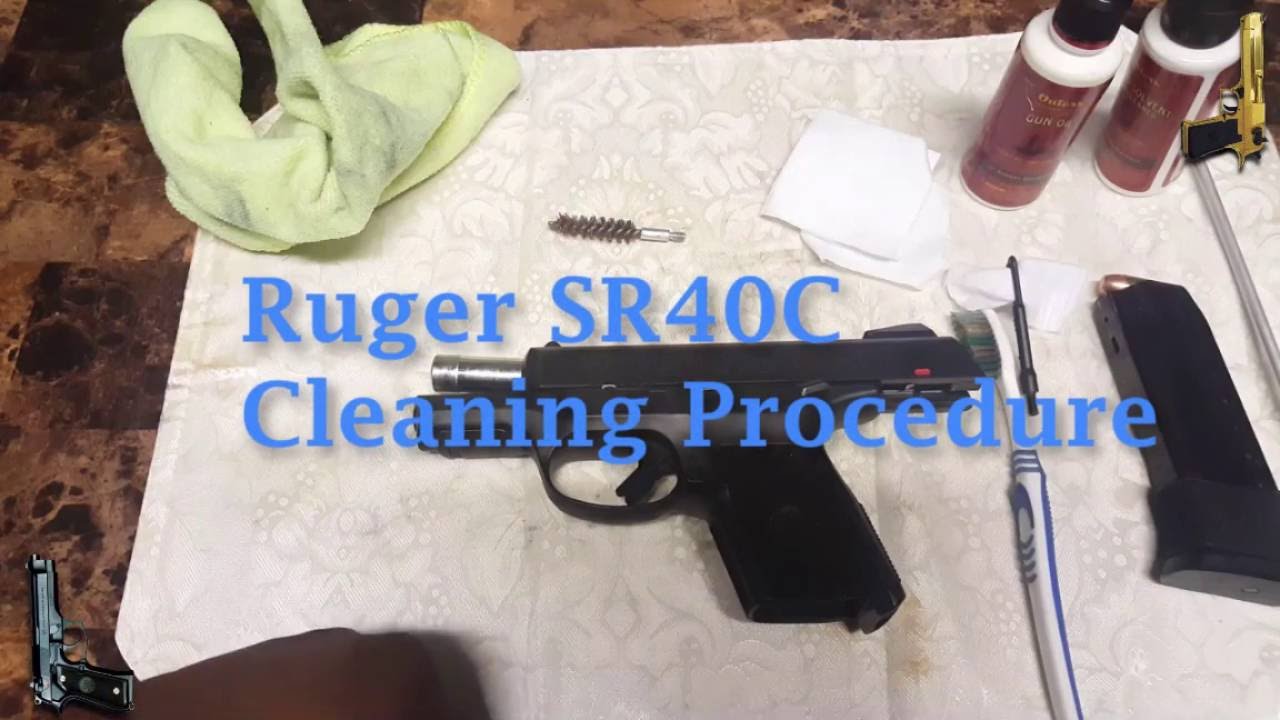 Ruger SR40C Cleaning Procedures | Lead 2 Rights