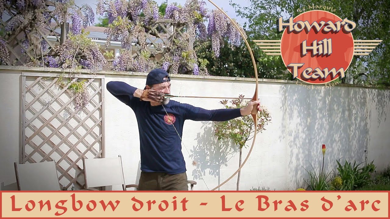 Le bras d'arc - Longbow droit - Longbow - tir - nature - instinctif - intuitif - 3d - marquis