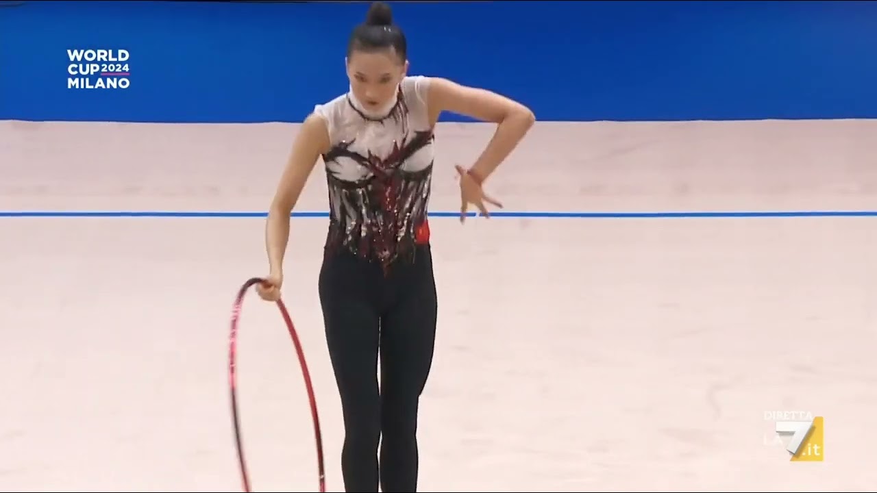 WANG Zilu (CHN) HOOP EF 35,1 - WC Milan 2024