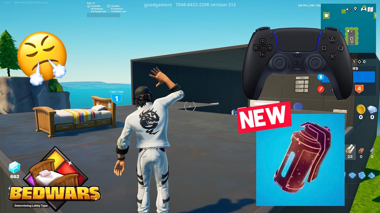 Fortnite Bedwars 😤 Gameplay PS5 🎮