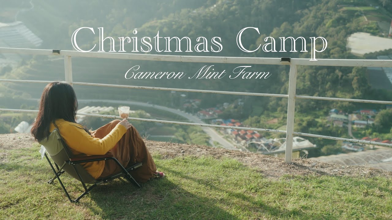 Solo Camping | Cozy and relaxing Christmas camp | asmr | relaxing camping sounds