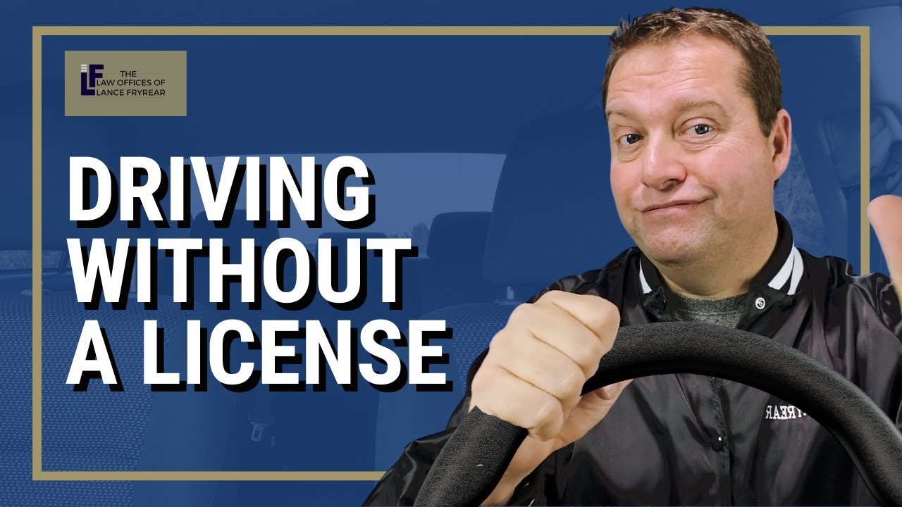 Driving Without a License - What is the Penalty? | Washington State Attorney