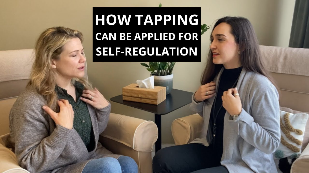 A demonstration of EFT Tapping for parents to quickly regulate themselves
