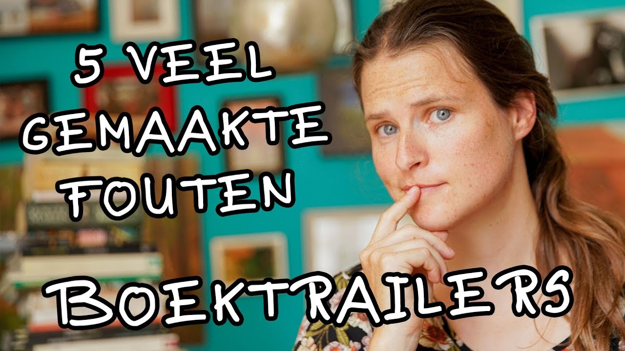 📚 Boektrailer maken | 5 veelgemaakte fouten | Robin Rozendal