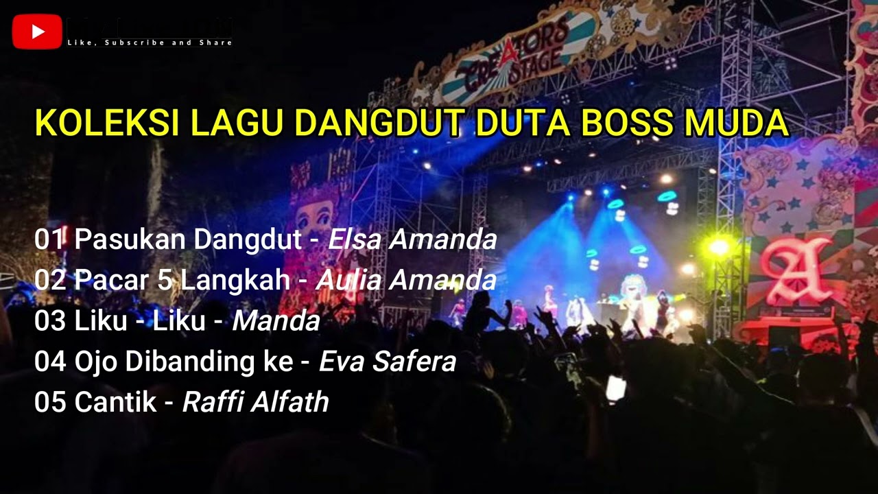 KOLEKSI LAGU DANGDUT DUTA BOSS MUDA
