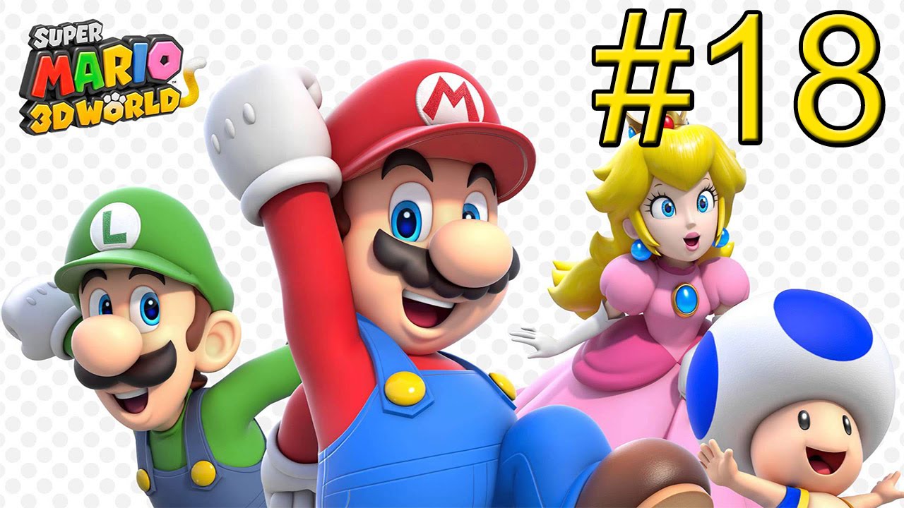 Super Mario 3D World {Wii U} часть 18 — Бесконечные Жизни