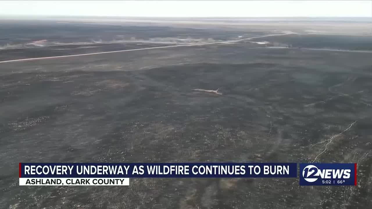 Firefighters still battling Clark Co. fire