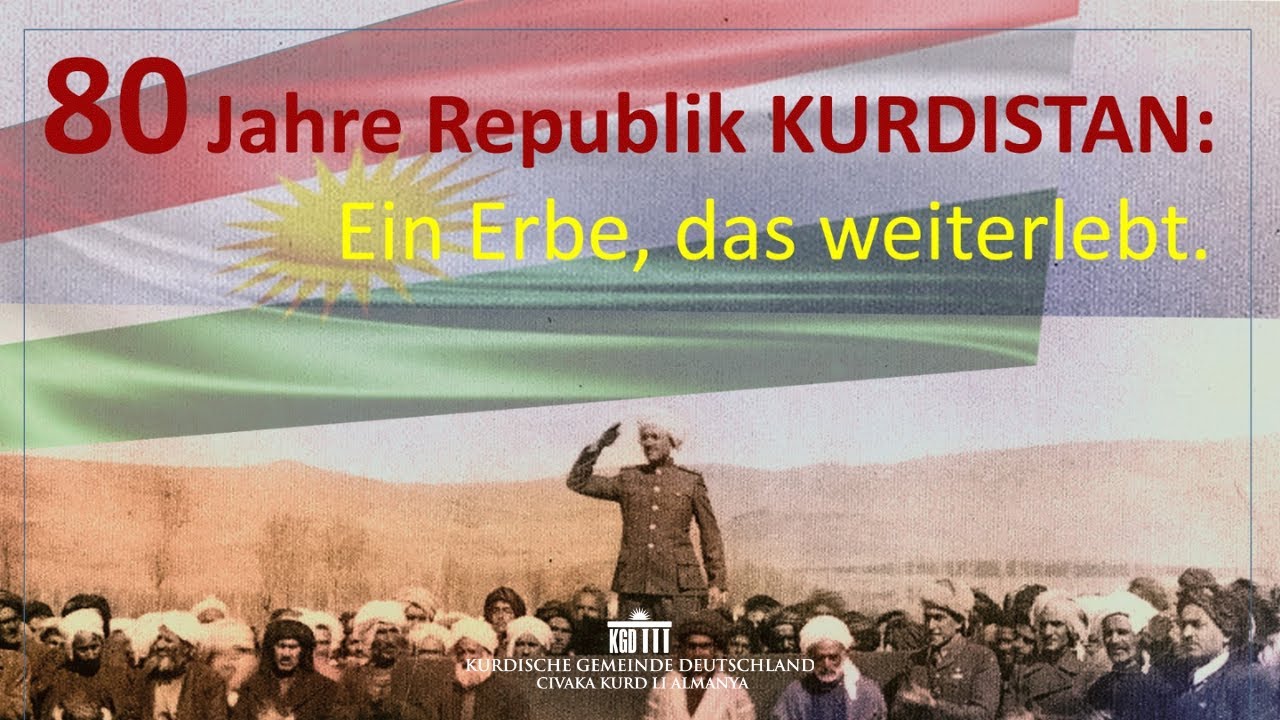 80. Jahrestag der Republik Kurdistan 1946