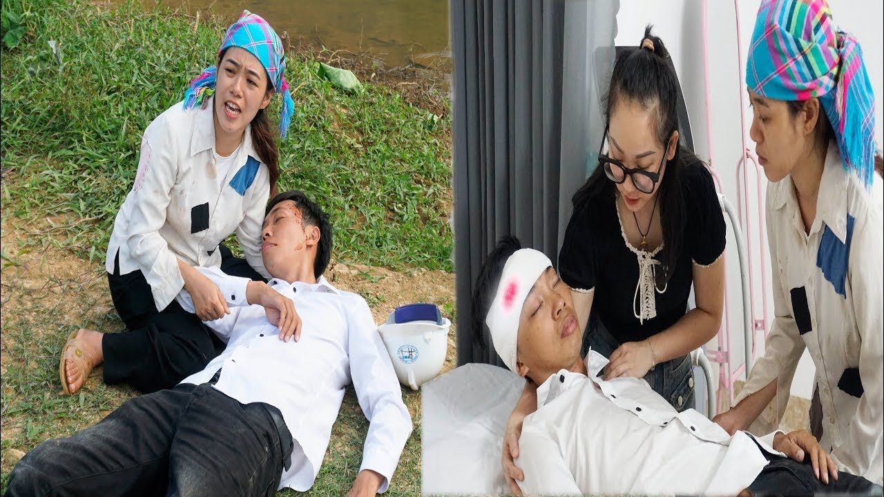 A single mother helped a CEO get to the hospital in time after he was attacked by a gang of thugs.