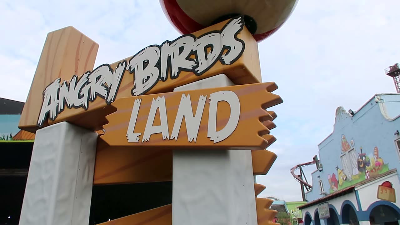 Angry Birds Land Thorpe Park Walk Through
