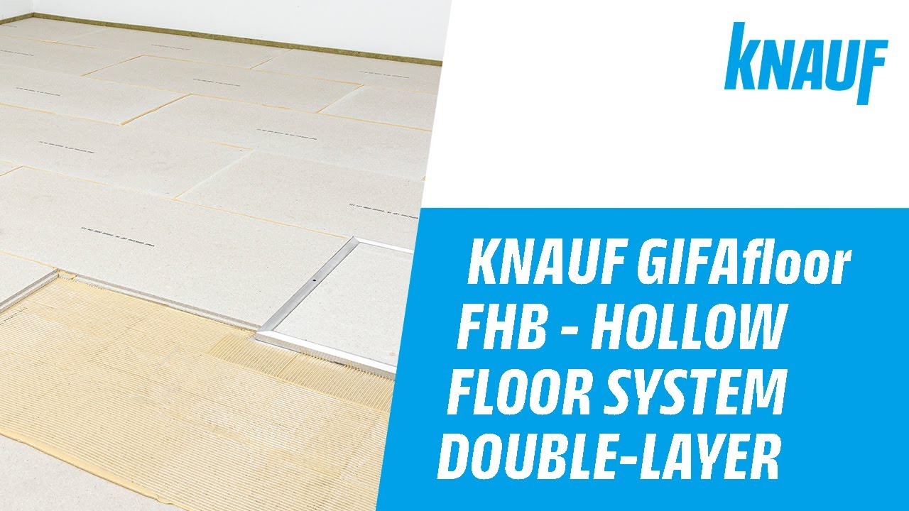 Hollow Floor Systems | Knauf GIFAfloor FHB | Assembly guide second layer (How to)