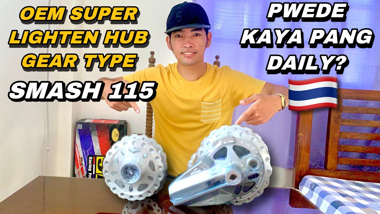 OEM Super lighten hub | Smash 115 streetbike concept