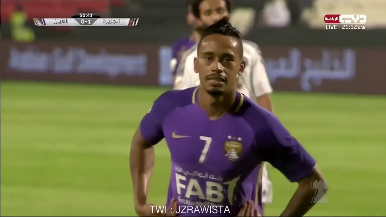 ملخص مباراة الجزيرة 2-1 العين | كأس الخليج العربي 2018-2017