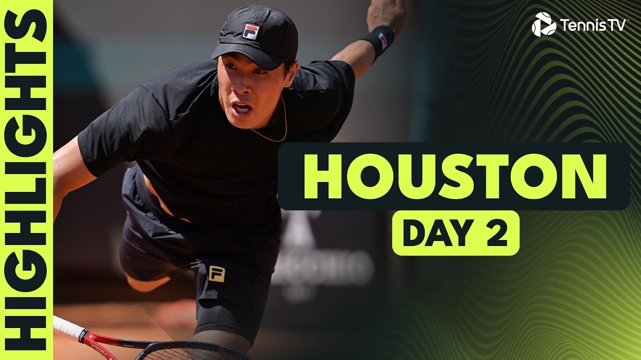 Michelsen vs Wong; Popyrin & Nakashima Feature | Houston 2026 Day 2 Highlights